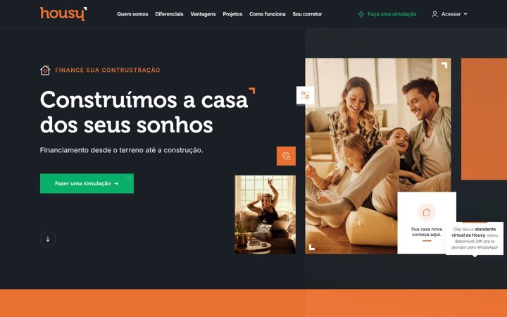 Screenshot of housy.com.br