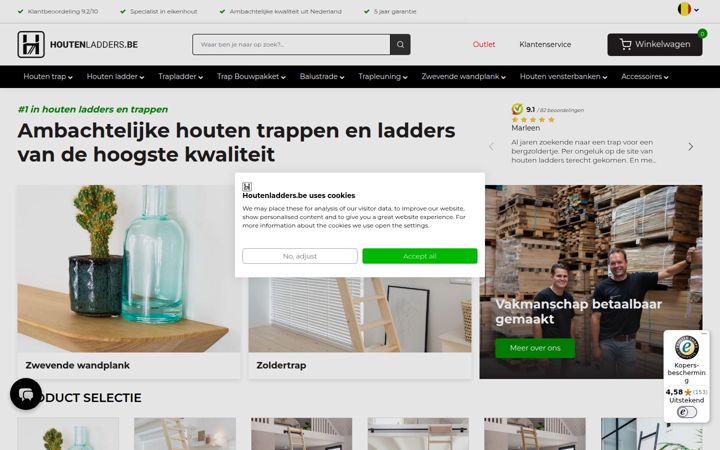 houtenladders.be