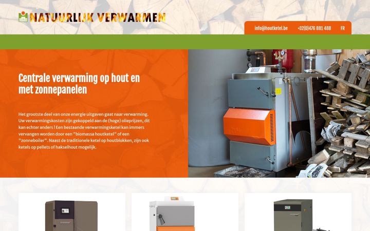 Screenshot of houtketel.be