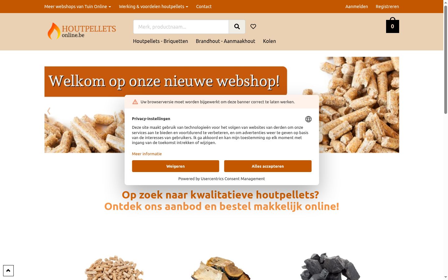 Sutikimo reklamjuostės, rodytos prieš bet kokią sąveiką, ekrano kopija