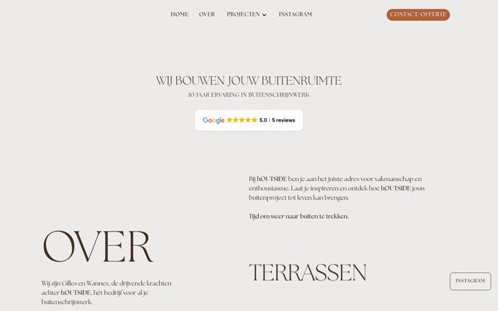 Screenshot of houtsi.de