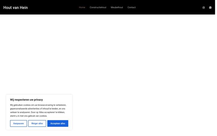 Screenshot of houtvanhein.nl