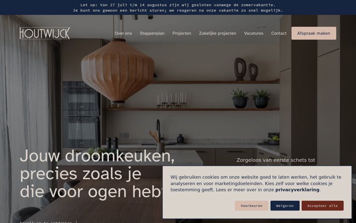 Screenshot of houtwijck.nl