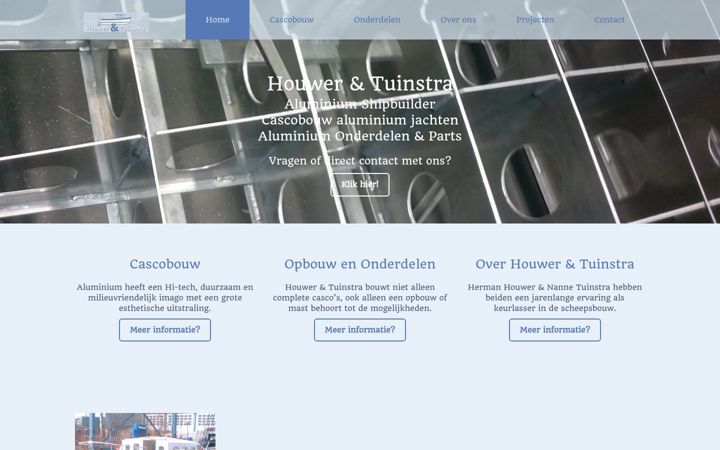 Screenshot of houwer-tuinstra.nl