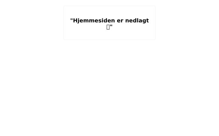 Screenshot of hovedbanen.dk
