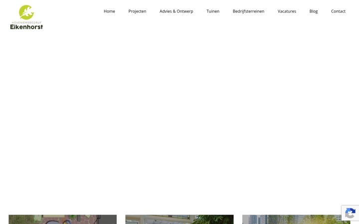 Екранна снимка на hoveniersbedrijfeikenhorst.nl