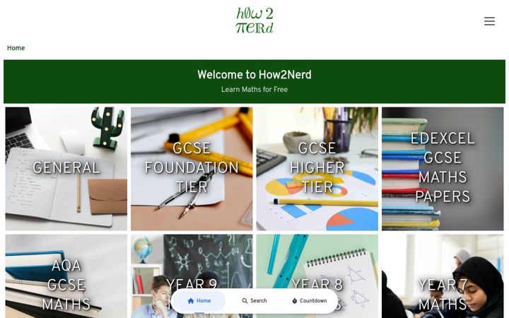 Screenshot of how2nerd.com