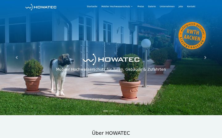 Screenshot of howatec-online.de
