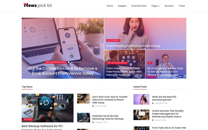 Screenshot of howbigdeal.com