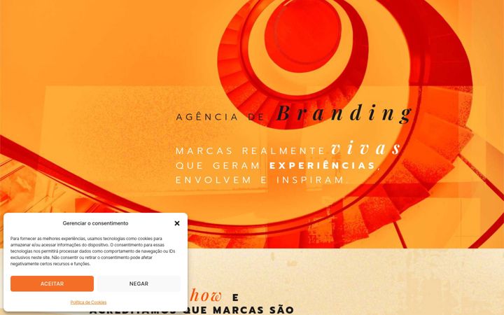 Screenshot of howbrand.com.br