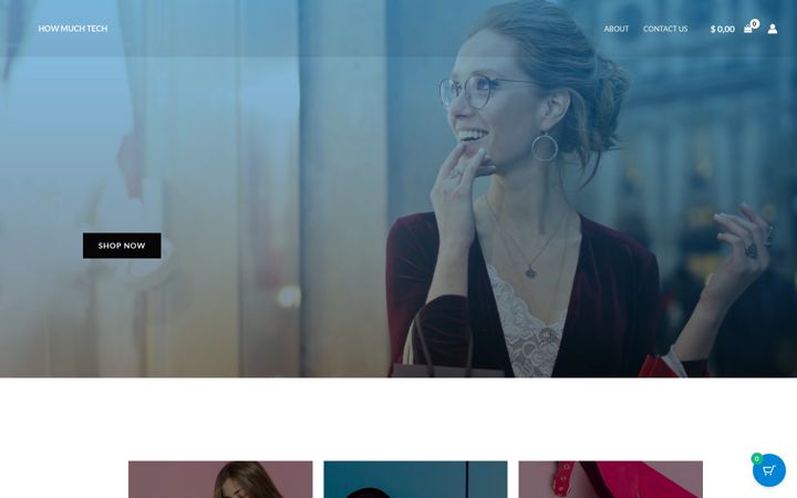 Screenshot of howmuchtech.com