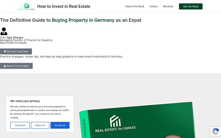 Screenshot of howtoinvestinrealestate.de