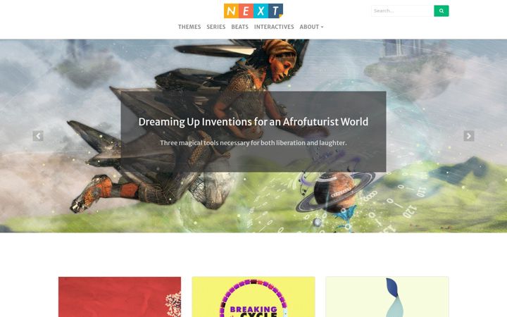 Screenshot of howwegettonext.com