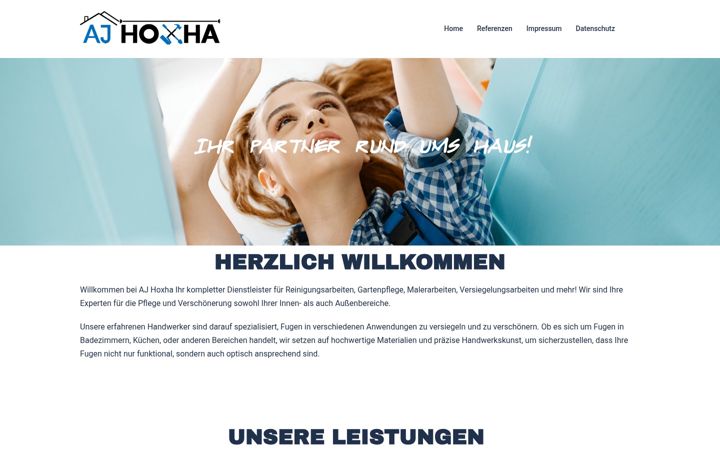 Screenshot of hoxha-gbr.de