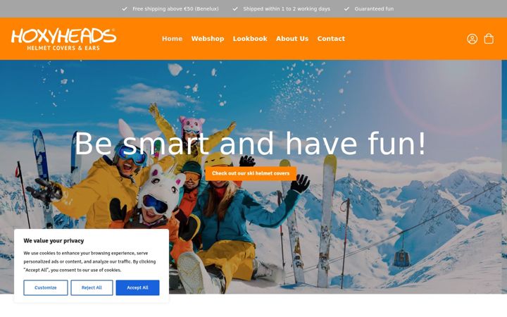 Screenshot of hoxyheads.com