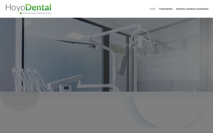 Screenshot of hoyodental.es