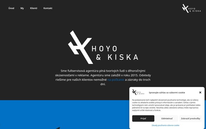 Screenshot of hoyokiska.sk