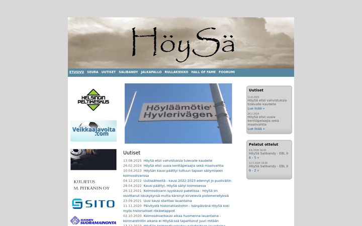 Screenshot of hoysa.net