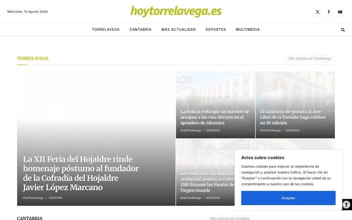 Screenshot of hoytorrelavega.es
