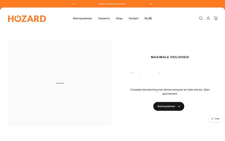 Screenshot of hozard.com
