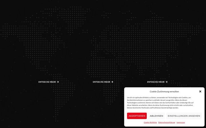 Screenshot of hp-international.com