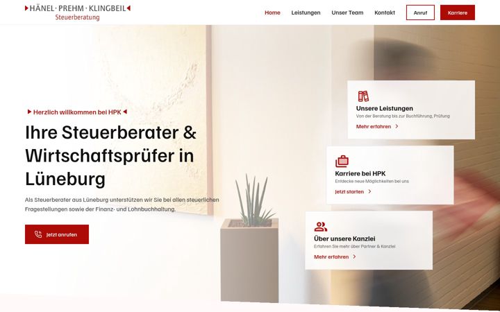 Screenshot of hp-steuerberater.de