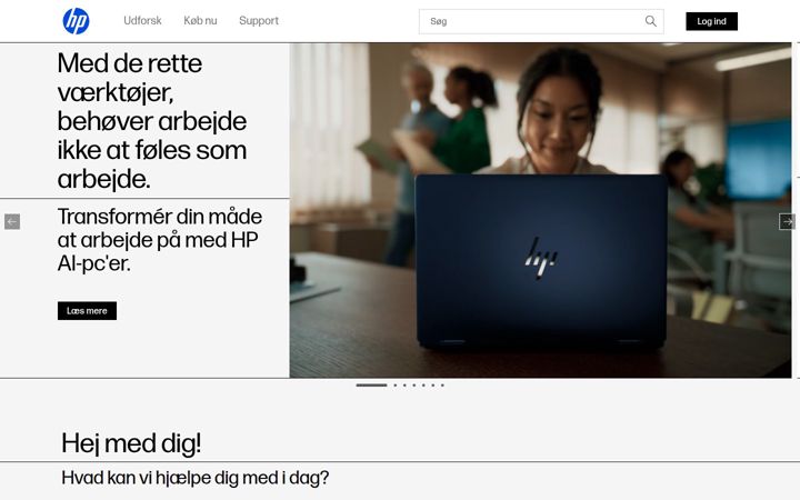 Zrzut ekranu hp.net
