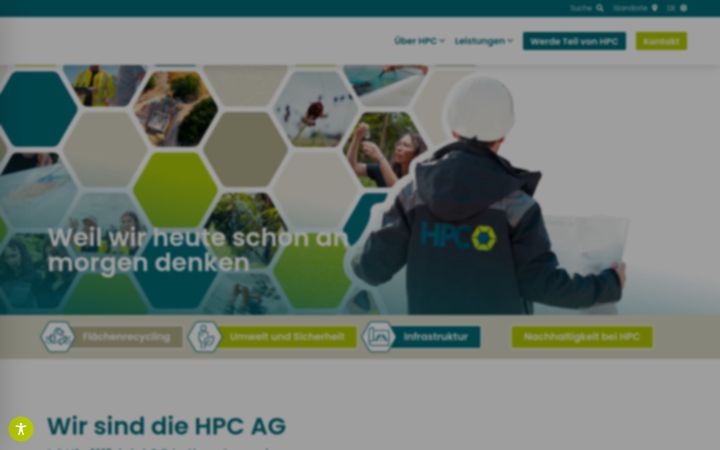 Screenshot of hpc.ag