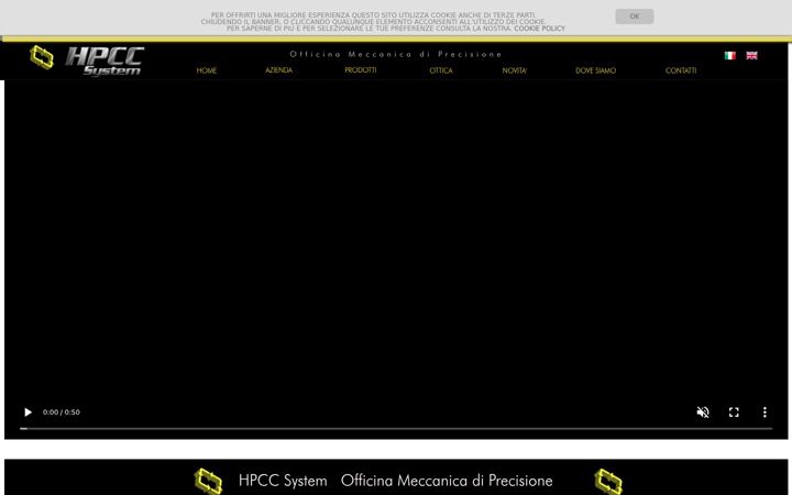 Screenshot of hpccsystem.com