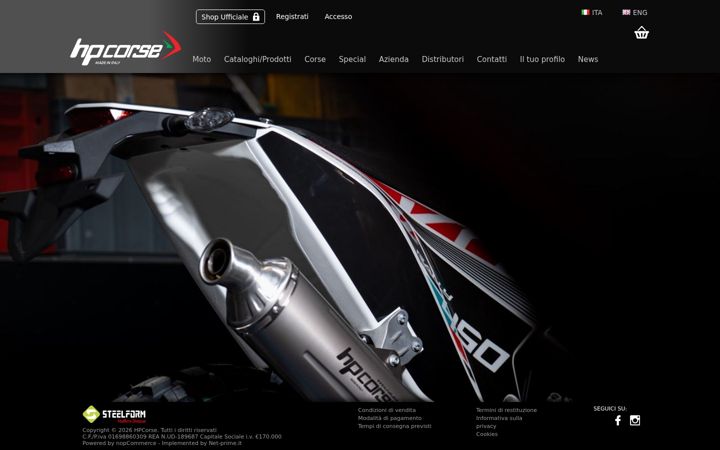 Screenshot of hpcorse.com