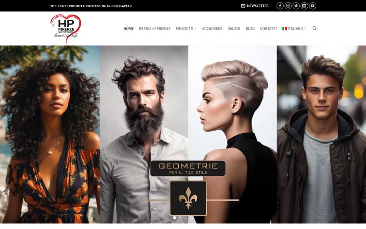 Screenshot of hpfirenze.com