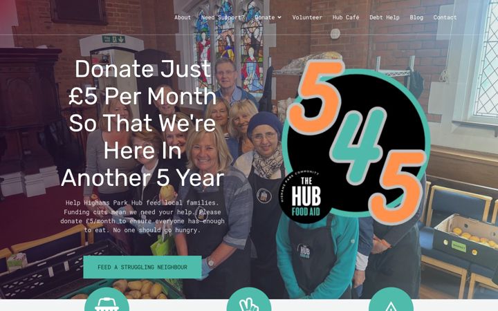 Screenshot of hphub.co.uk