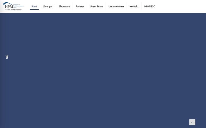 Screenshot of hpm-b2b.de