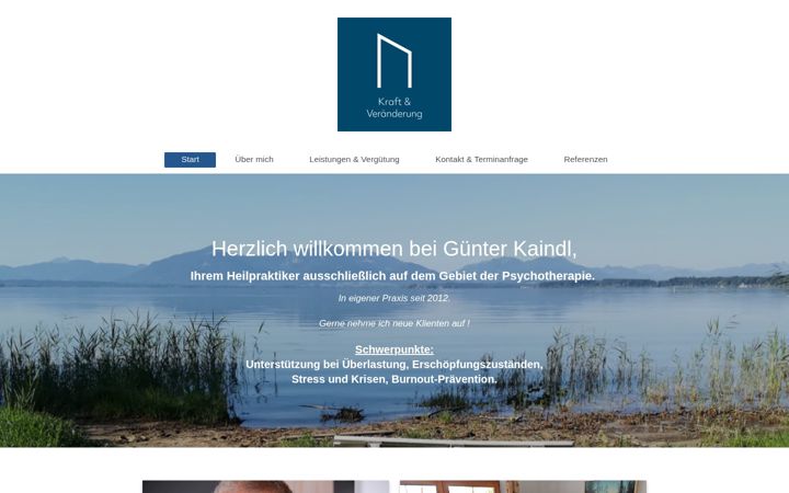 Screenshot of hppsychotherapie.de