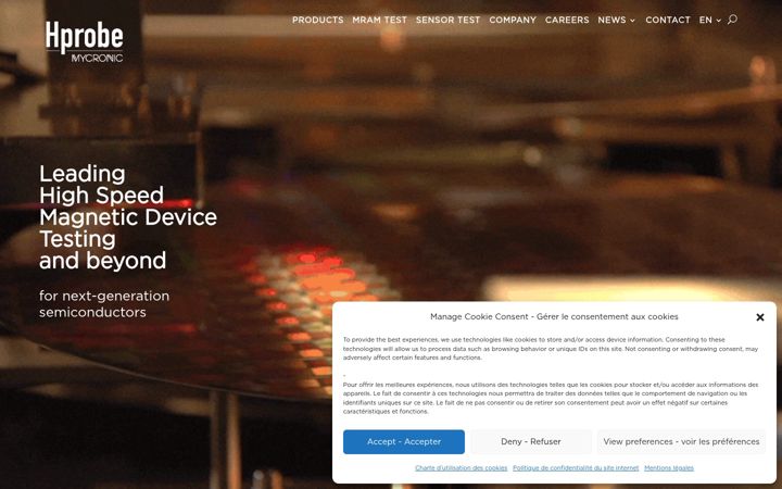 Screenshot of hprobe.com