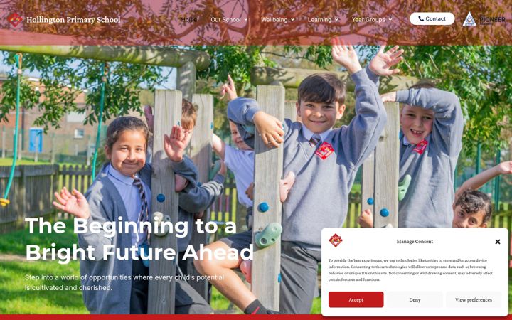 Screenshot of hps.e-sussex.sch.uk