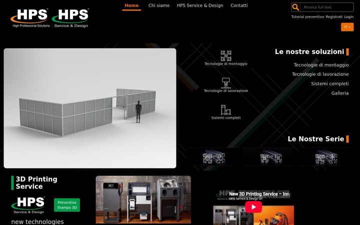 Screenshot of hpsitalia.eu