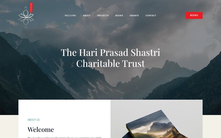 Screenshot of hpstrust.org.uk