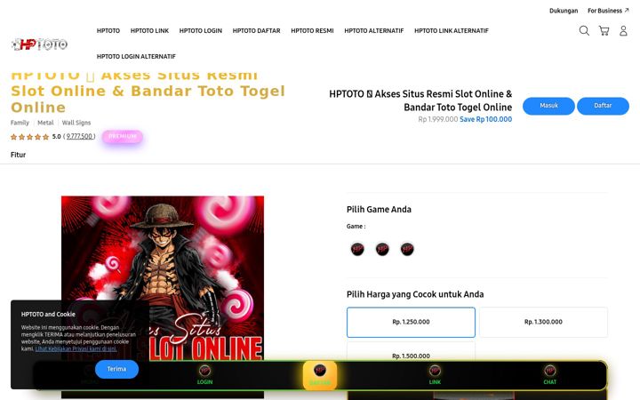Screenshot of hptotoente.com