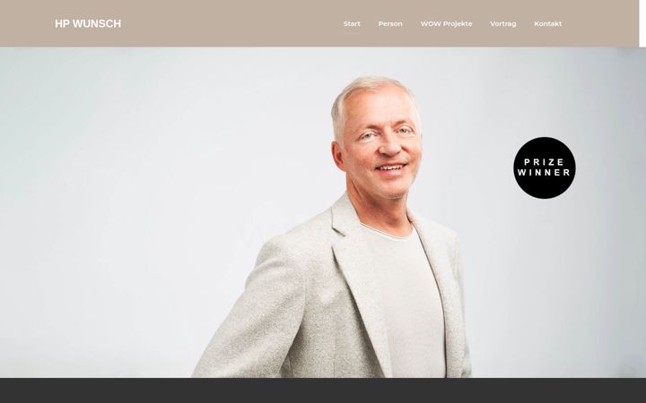 Screenshot of hpwunsch.com
