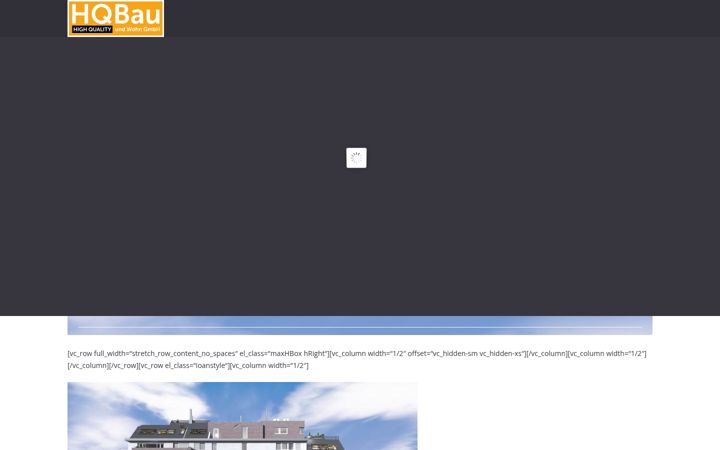 Screenshot of hqbau.at