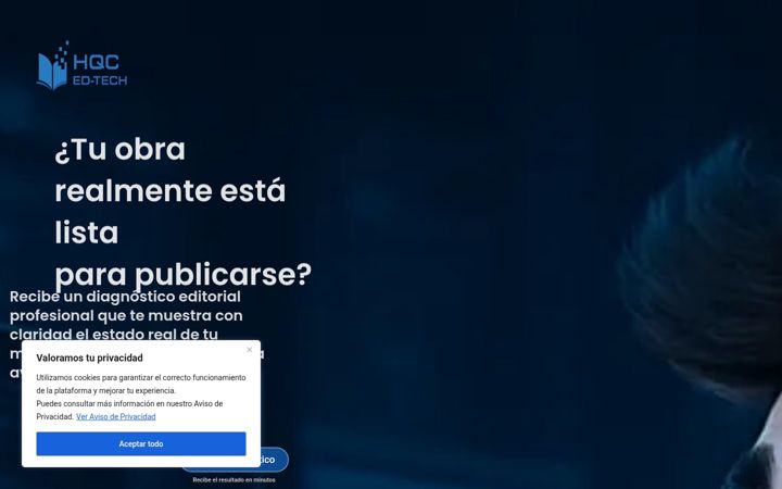 Screenshot of hqcedtech.com