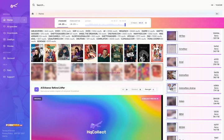 Screenshot of hqcollect.is