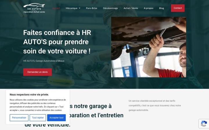 Screenshot of hr-autos.fr