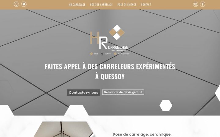 Screenshot of hr-carrelage.fr