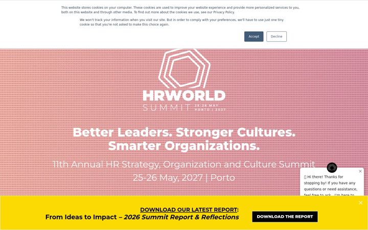 Screenshot of hr-congress.com