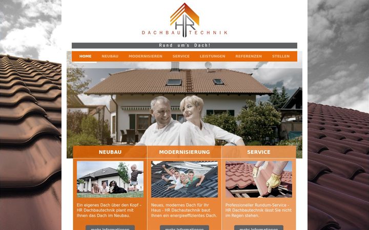 Screenshot of hr-dach.de