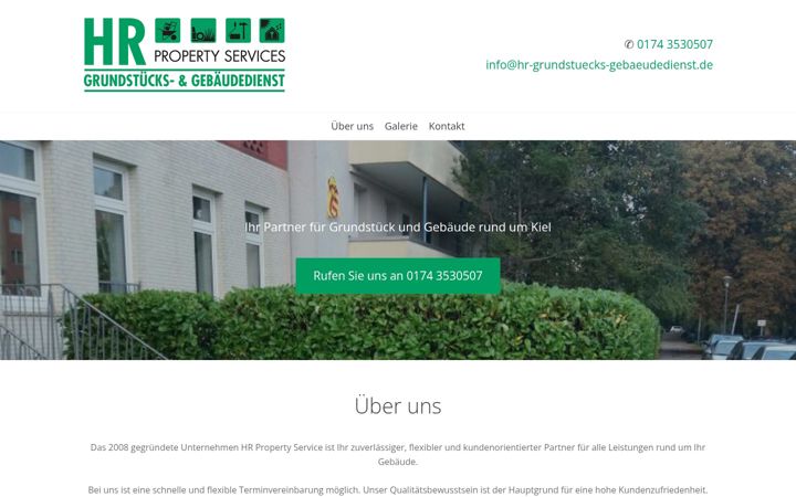 Screenshot of hr-grundstuecks-gebaeudedienst.de