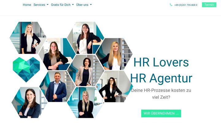 Screenshot of hr-lovers.com