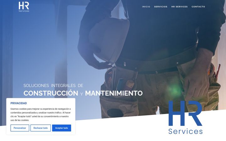 Screenshot of hr-services.es